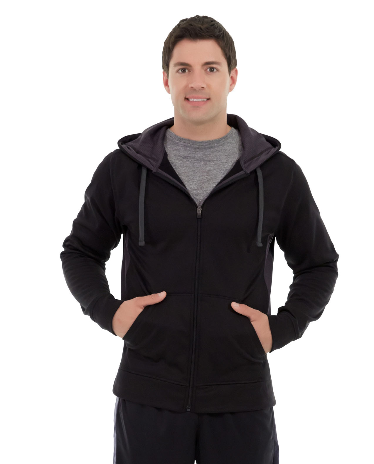 mh03-black_main.jpg Bruno Compete Hoodie - Image 1