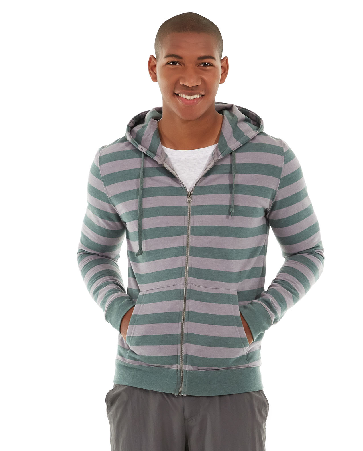 mh12-green_main.jpg Ajax Full-Zip Sweatshirt - Image 1
